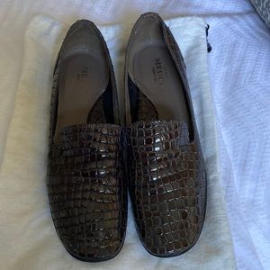 Sesto Meucci Alligator pattern loafers size 9.5